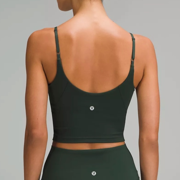 Lululemon Align Cropped Cami Tank Top Light Support, A/B Cup - Size 0 - Picture 2 of 3